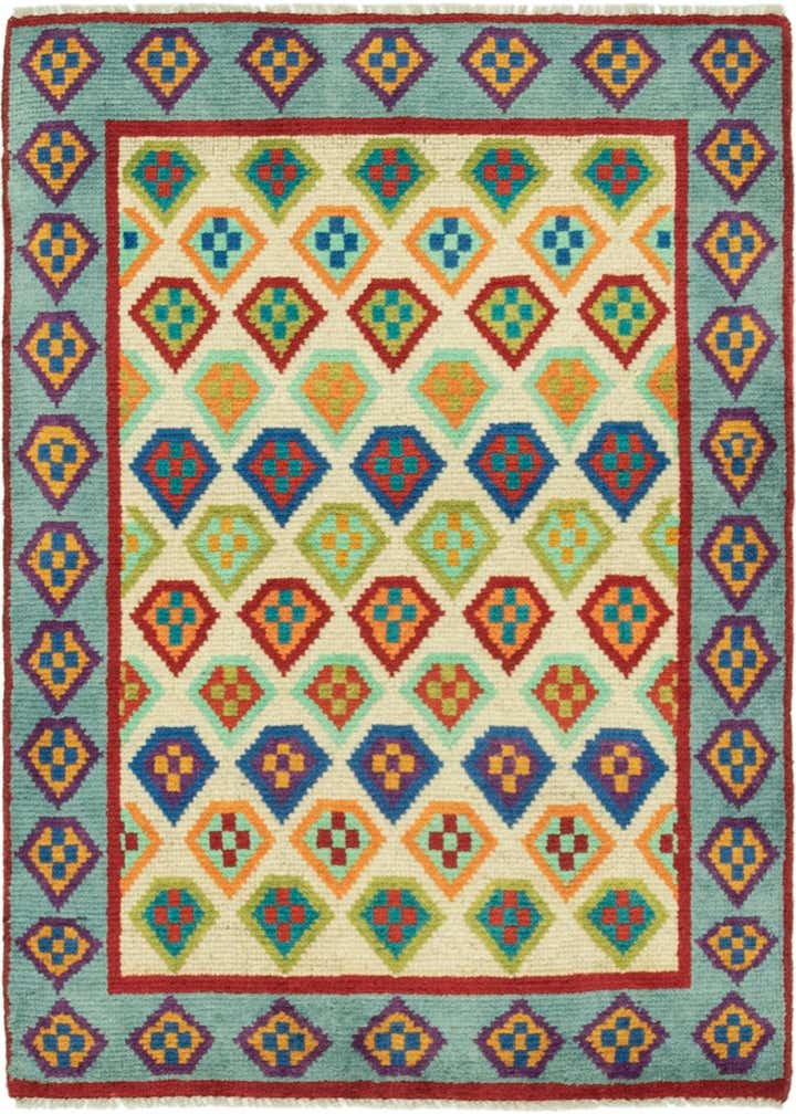 2' 9 x 4' Hand Knotted Balouch Rug