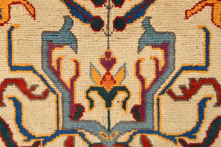 Detail image of 5' 7 x 8' Hand Knotted Balouch Rug