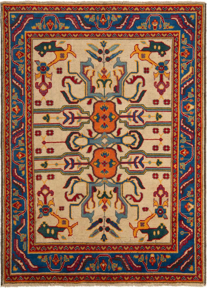 5' 7 x 8' Hand Knotted Balouch Rug