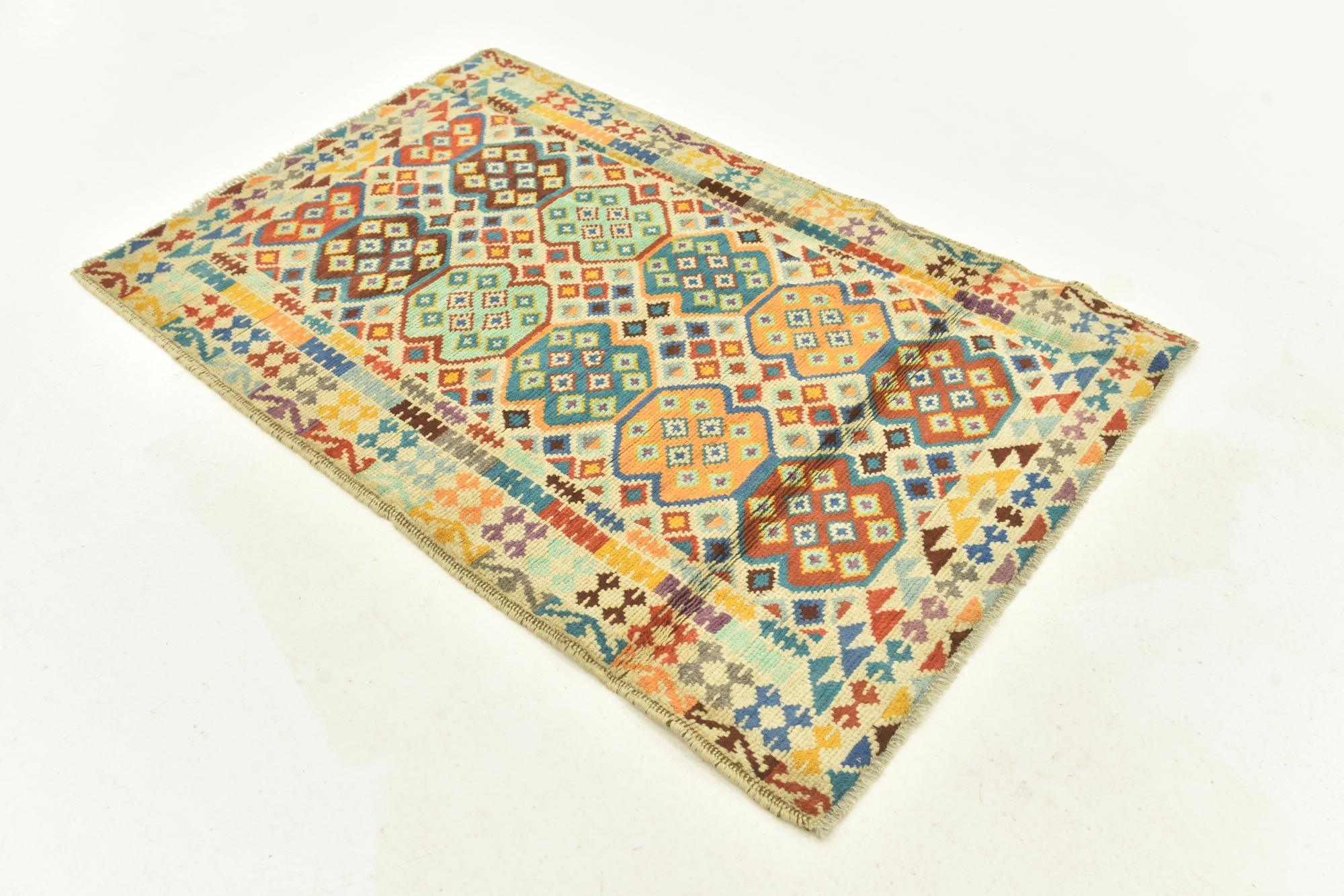 3' 3 x 5' Hand Knotted Balouch Rug