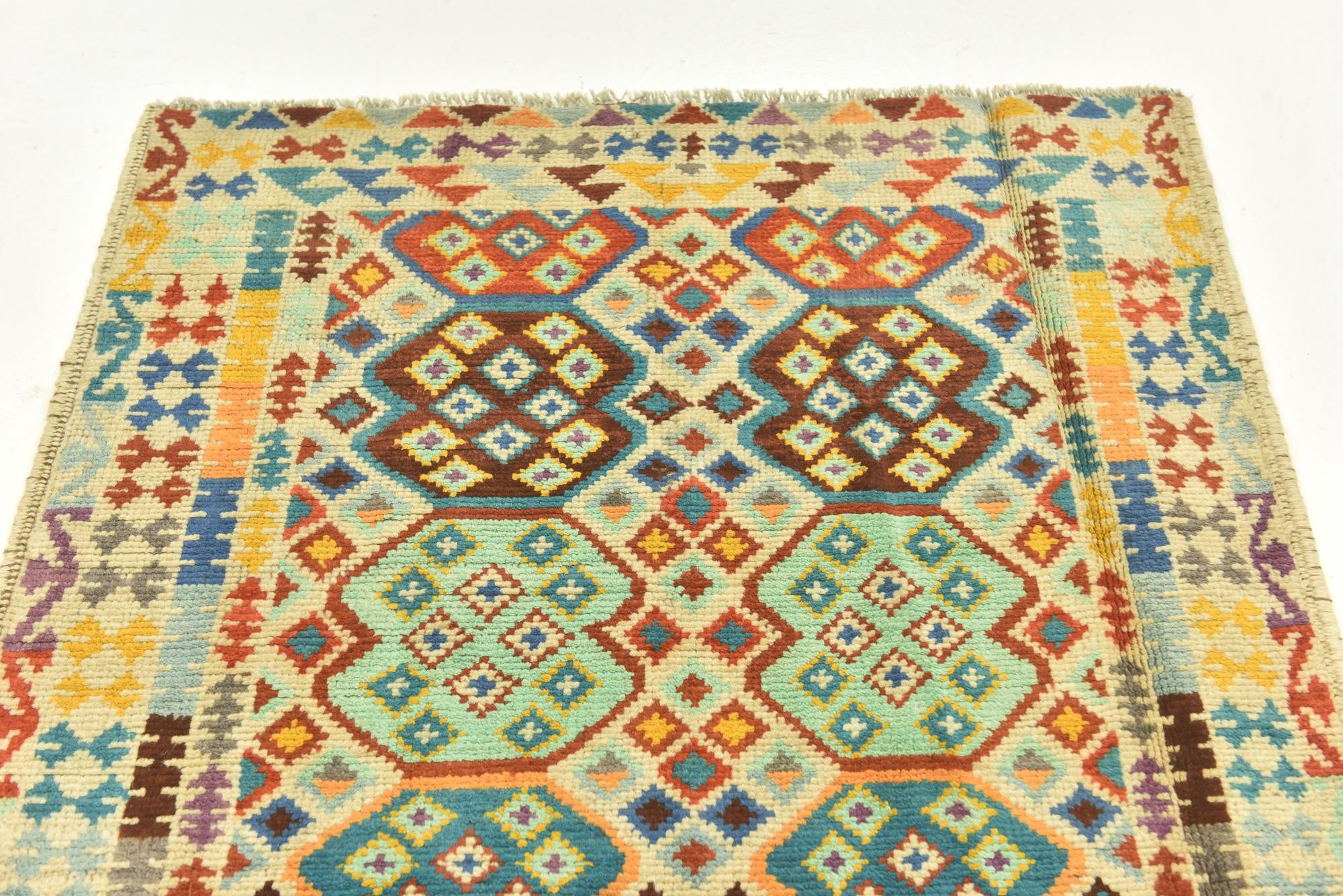 3' 3 x 5' Hand Knotted Balouch Rug