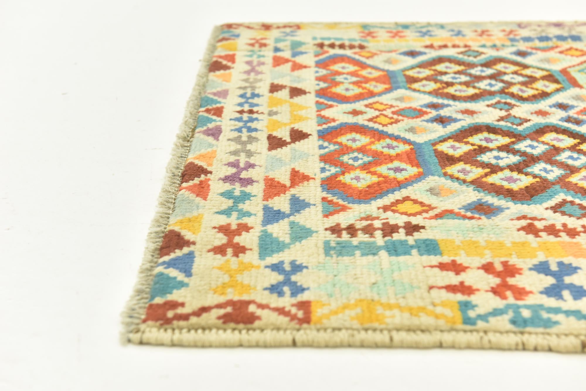 3' 3 x 5' Hand Knotted Balouch Rug