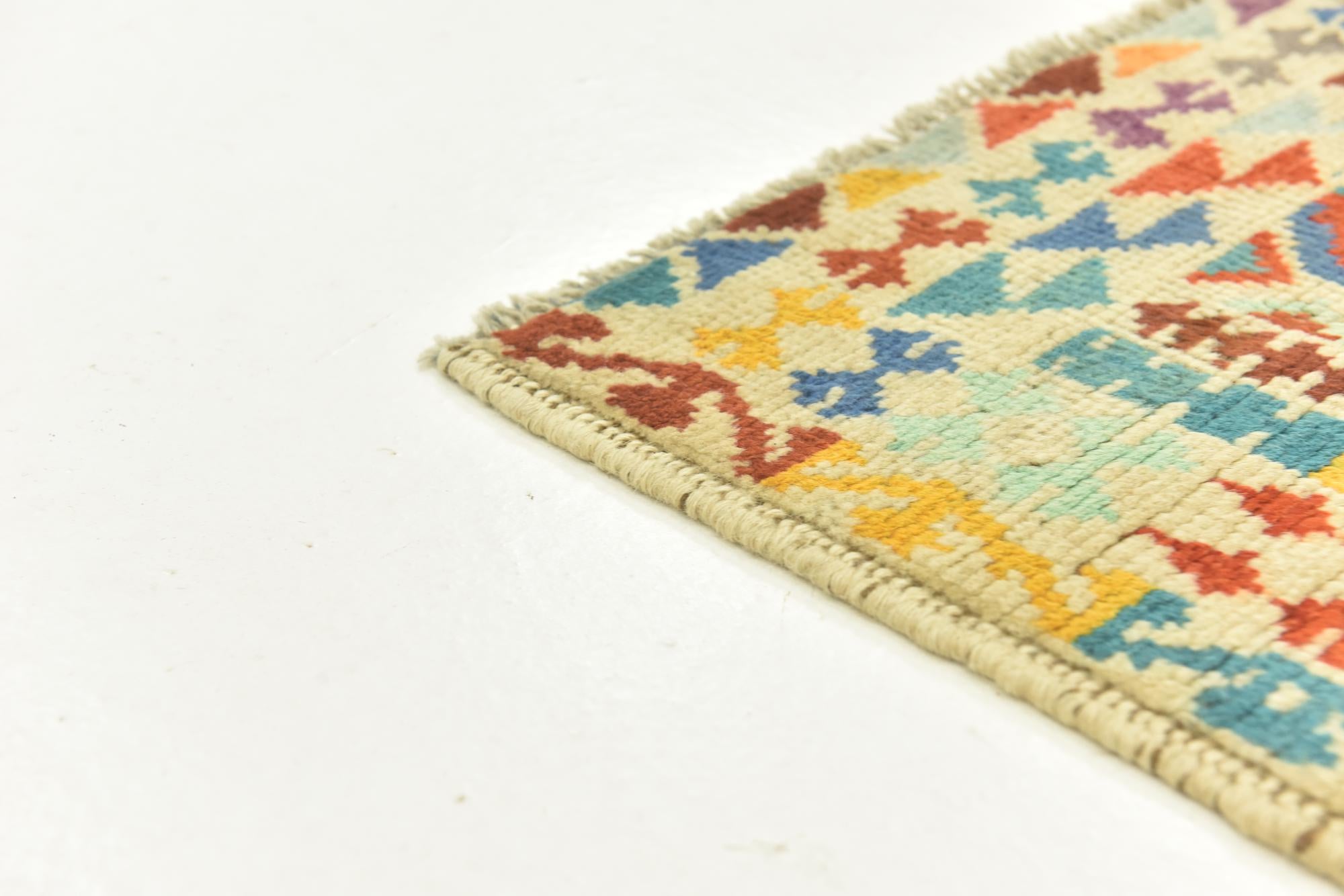 3' 3 x 5' Hand Knotted Balouch Rug