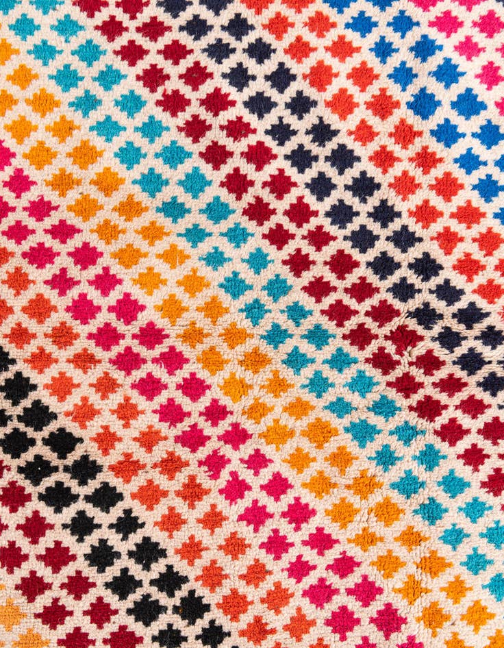 Detail image of 4' 9 x 6' 8  Hand Knotted Balouch Wool Rug