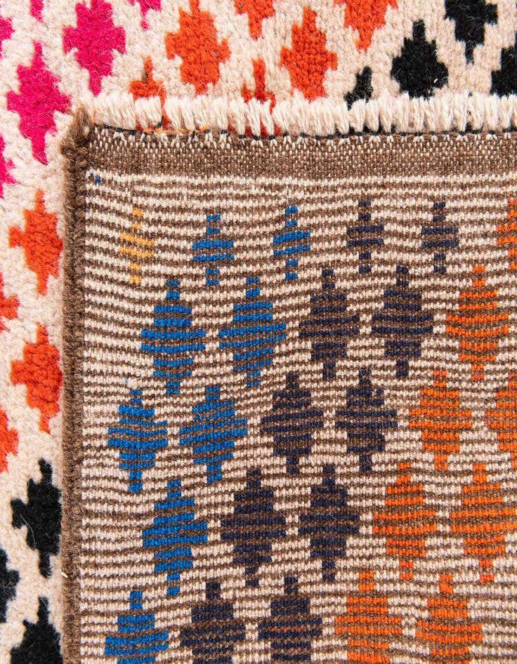 Detail image of 4' 9 x 6' 8  Hand Knotted Balouch Wool Rug