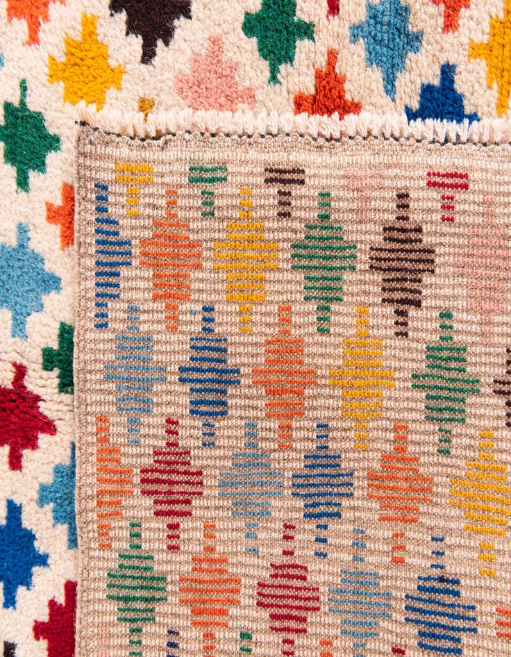 Detail image of 5' 3 x 6' 8  Hand Knotted Balouch Wool Rug