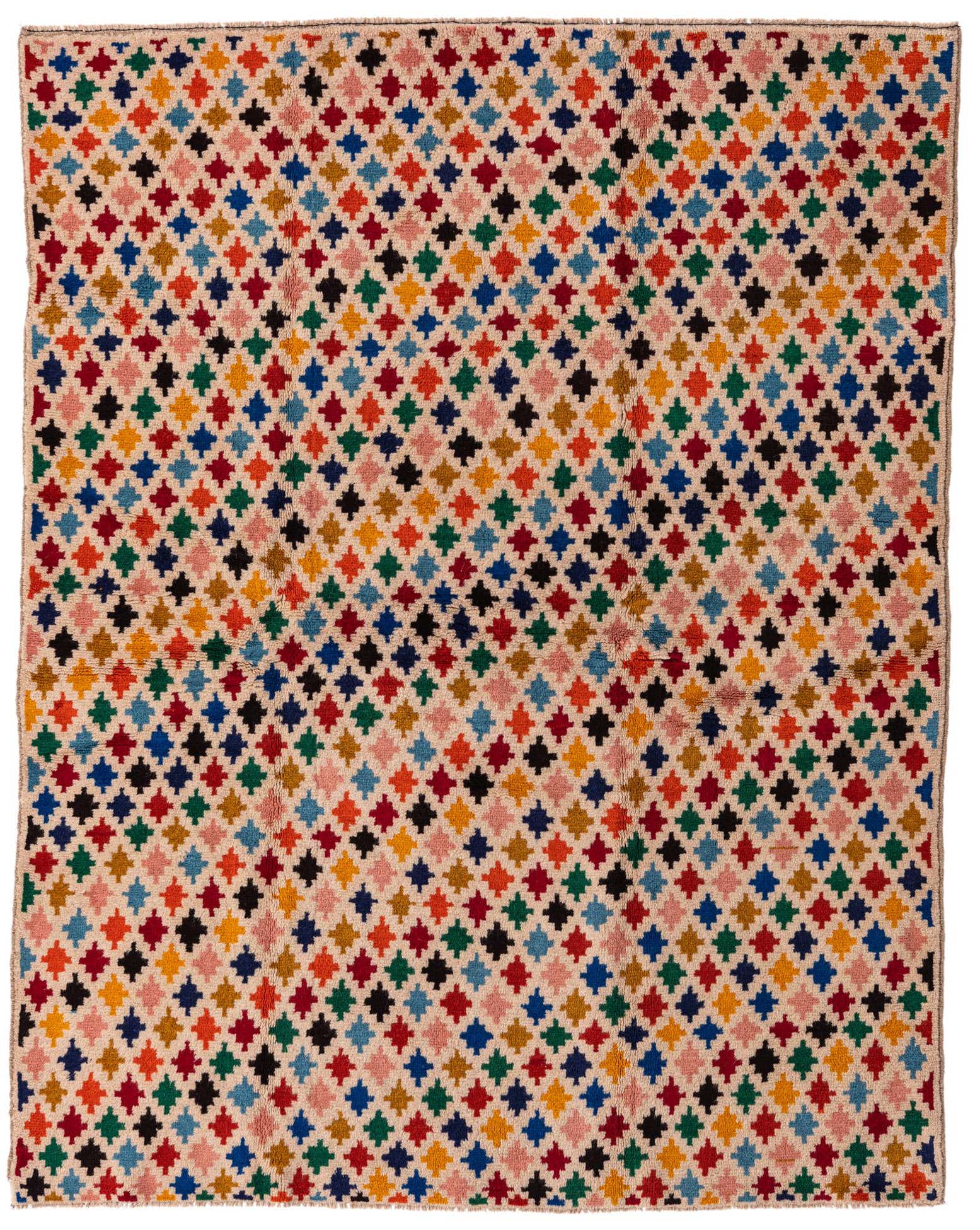 5' 3 x 6' 8 Hand Knotted Balouch Wool Rug