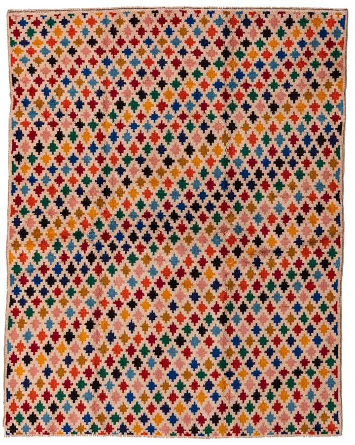 5' 3 x 6' 8 Hand Knotted Balouch Wool Rug