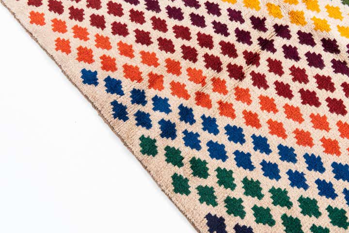 5' 1 x 6' 6 Hand Knotted Balouch Wool Rug