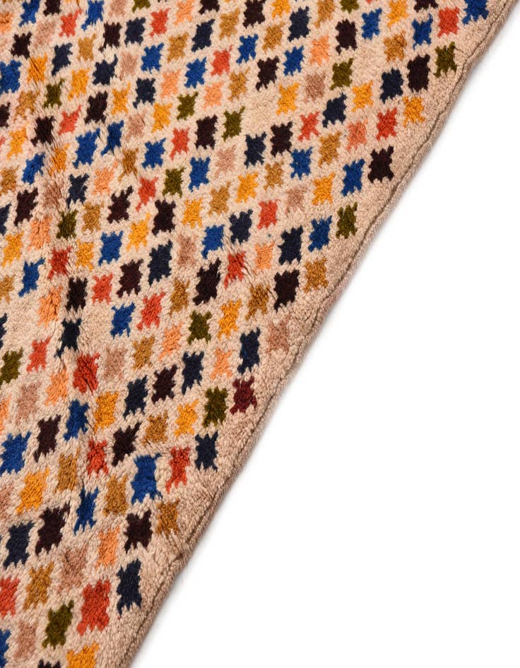 Detail image of 6' 1 x 7' 7  Hand Knotted Balouch Wool Rug