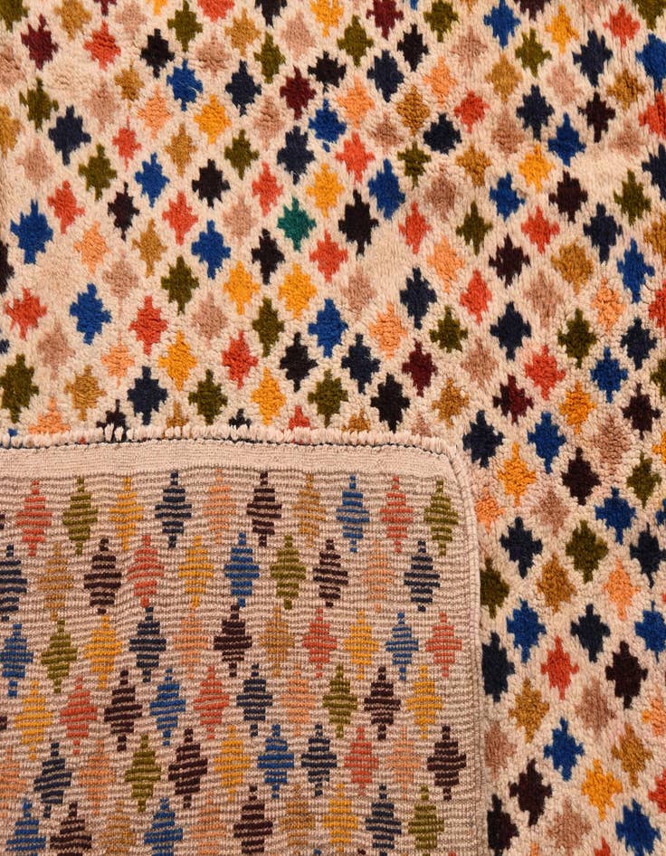 Detail image of 6' 1 x 7' 7  Hand Knotted Balouch Wool Rug