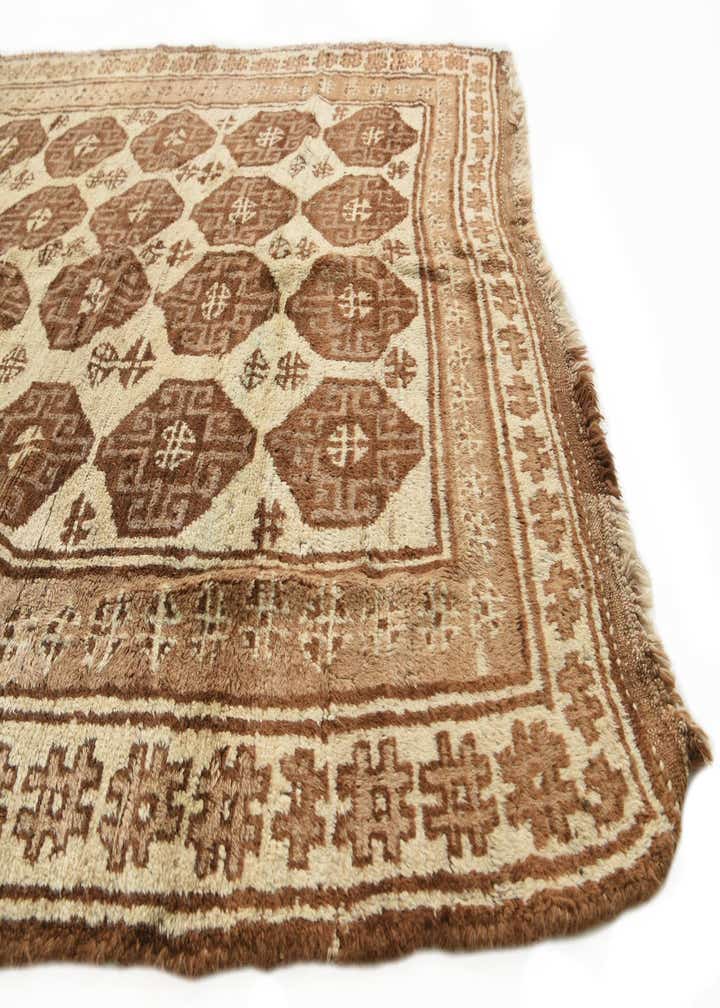 5' 4 x 9' 8 Hand Knotted Balouch Wool Rug