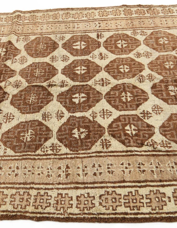 Detail image of 5' 4 x 9' 8 Hand Knotted Balouch Wool Rug
