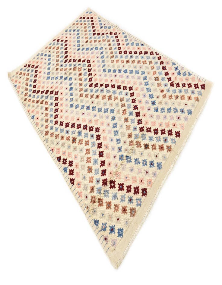 Detail image of 5' 4 x 8'  Hand Knotted Balouch Wool Rug