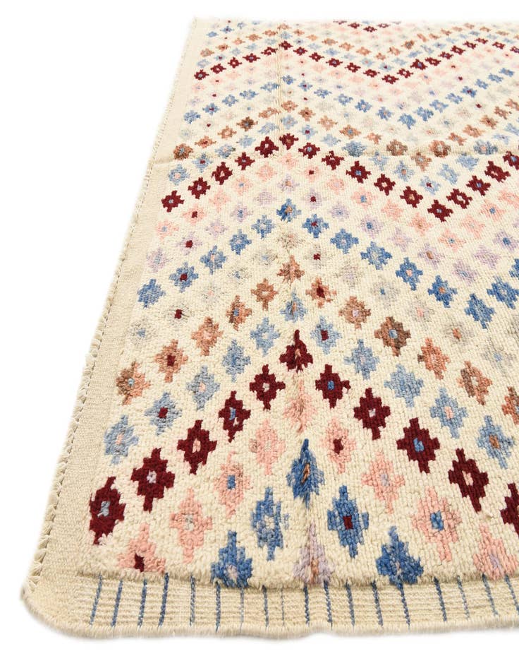 Detail image of 5' 4 x 8'  Hand Knotted Balouch Wool Rug