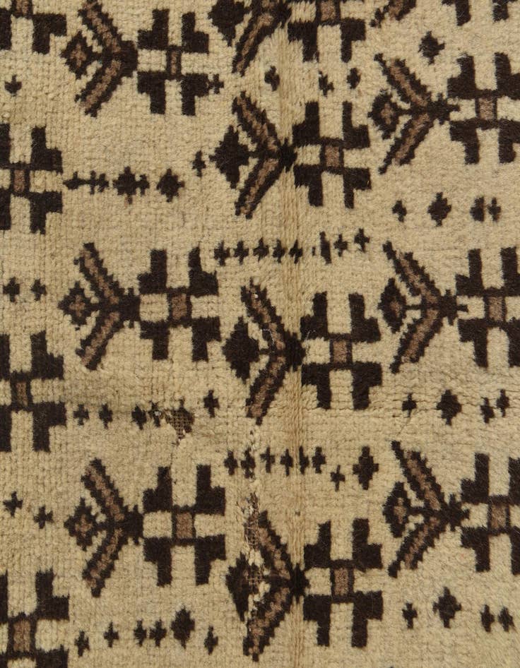Detail image of 3' 3 x 4' 7  Hand Knotted Balouch Wool Rug