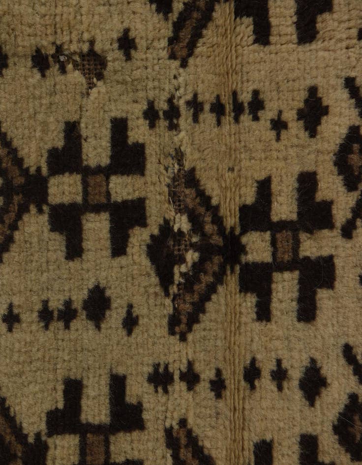 Detail image of 3' 3 x 4' 7  Hand Knotted Balouch Wool Rug