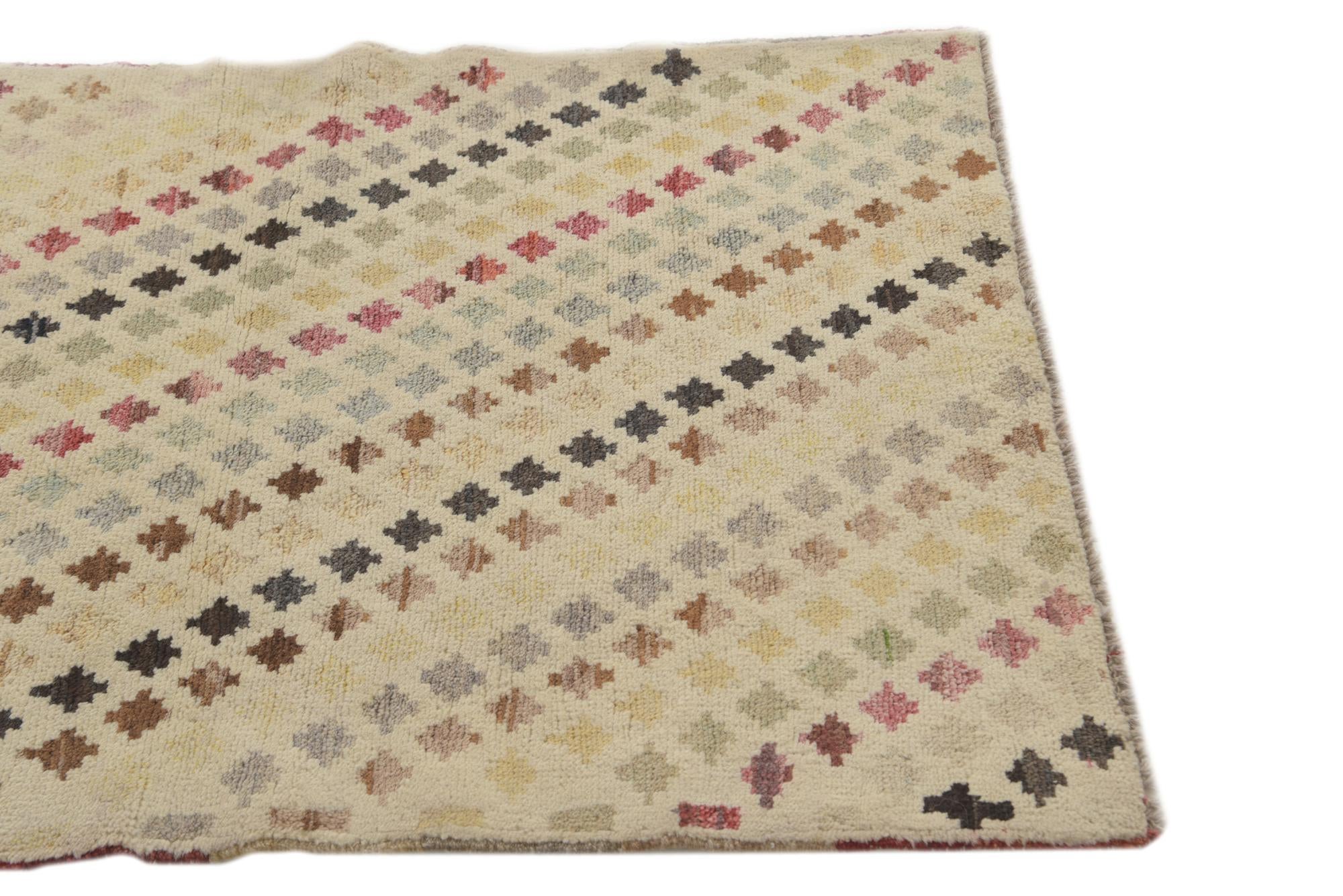 2' 10 x 4' 9 Hand Knotted Balouch Wool Rug