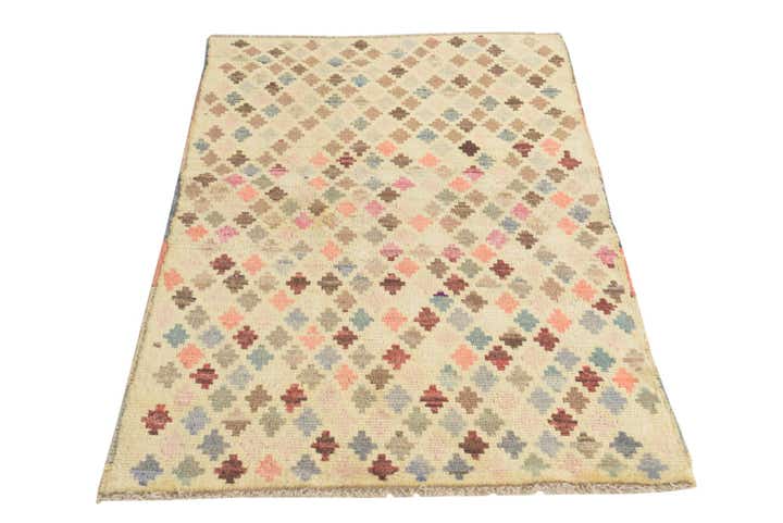 3' x 4' 8 Hand Knotted Balouch Wool Rug