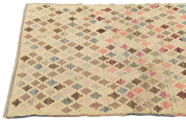 Detail image of 3' x 4' 8 Hand Knotted Balouch Wool Rug