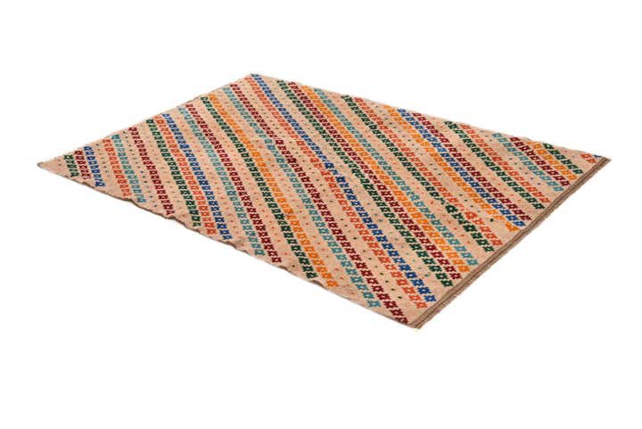 4' x 6' Hand Knotted Balouch Wool Rug