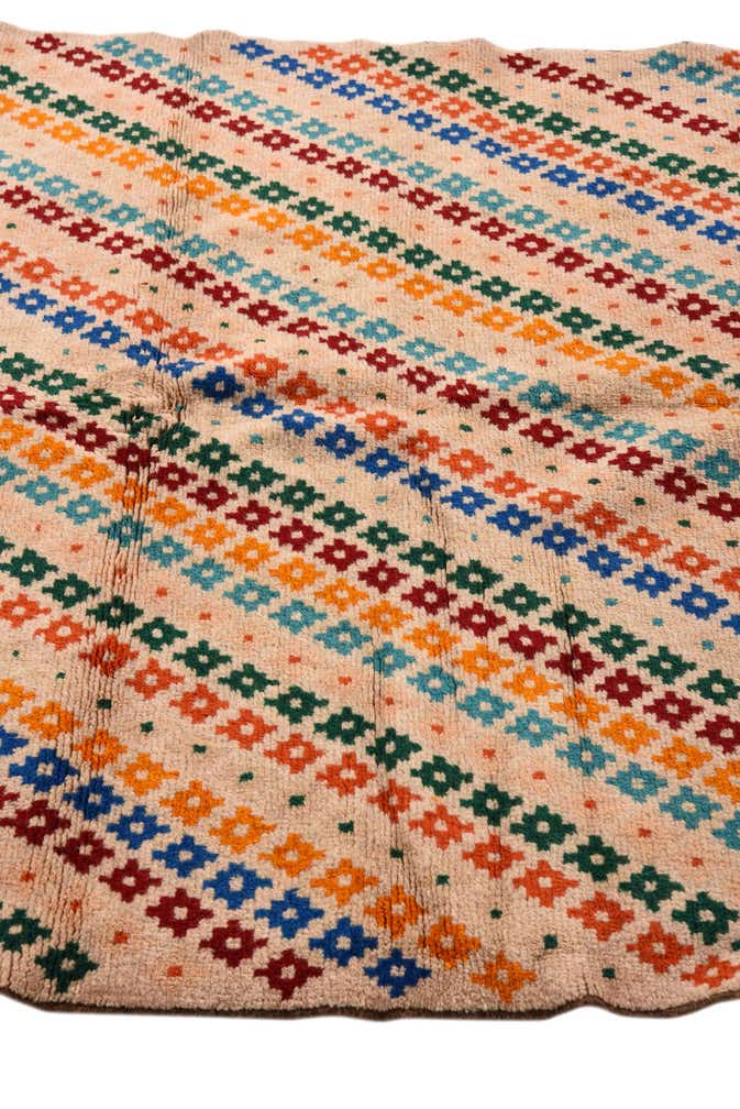 4' x 6' Hand Knotted Balouch Wool Rug
