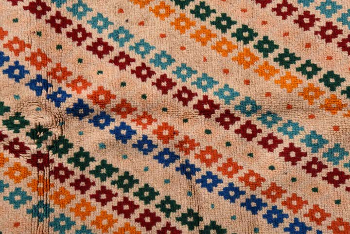 4' x 6' Hand Knotted Balouch Wool Rug