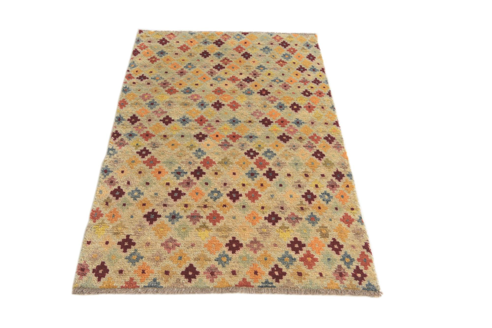 3' 1 x 5' 2 Hand Knotted Balouch Wool Rug