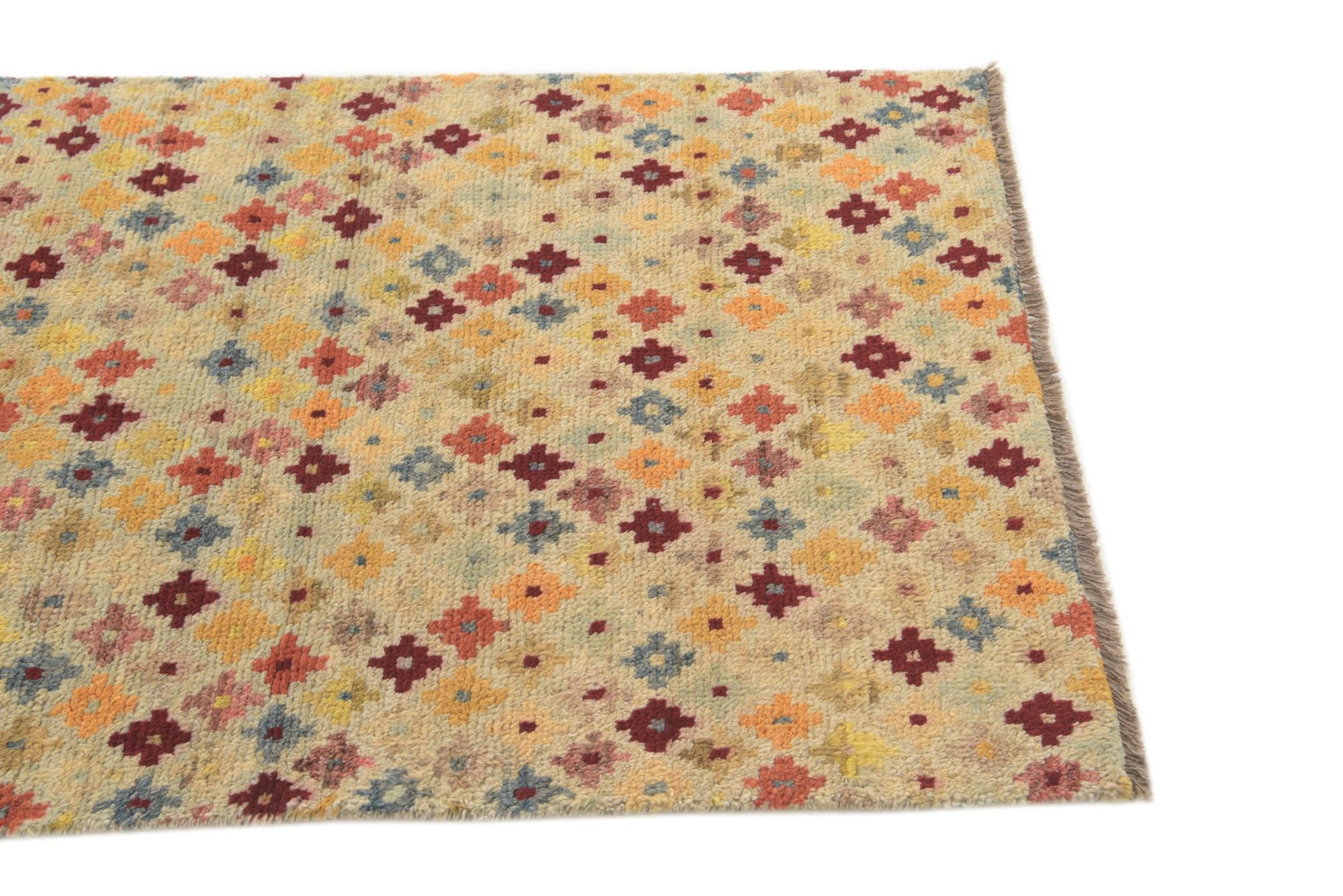 3' 1 x 5' 2 Hand Knotted Balouch Wool Rug