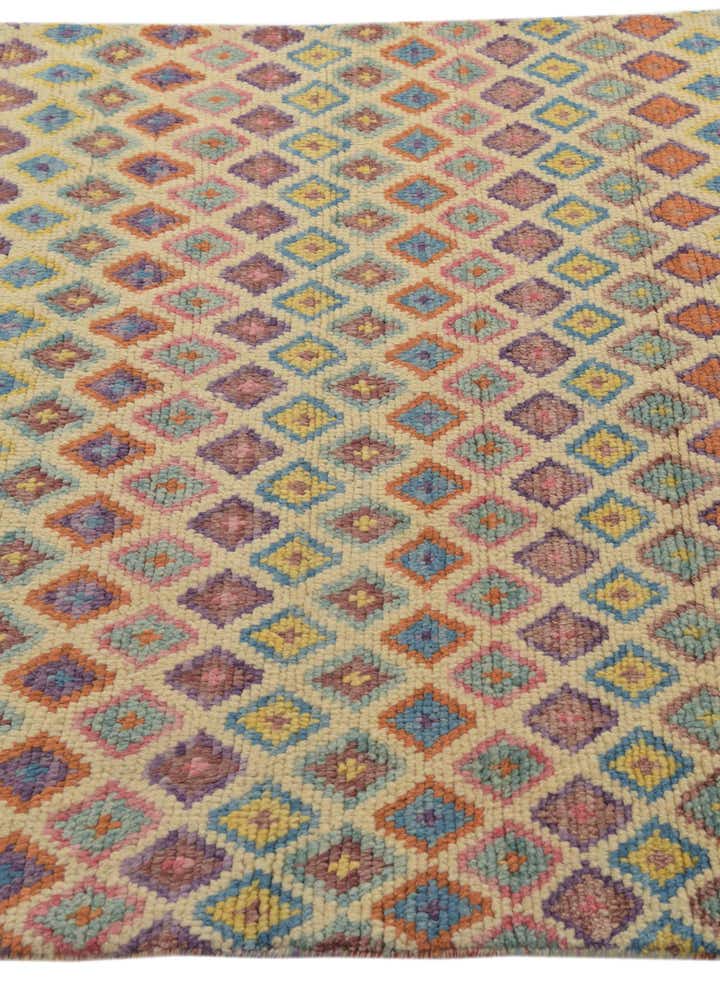 4' 5 x 6' 5 Hand Knotted Balouch Wool Rug