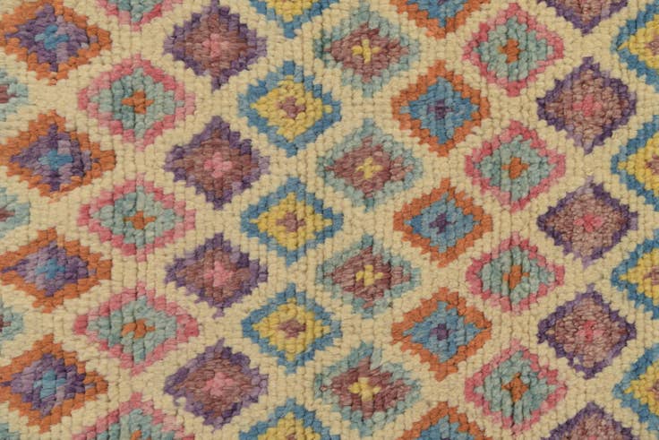 Detail image of 4' 5 x 6' 5 Hand Knotted Balouch Wool Rug