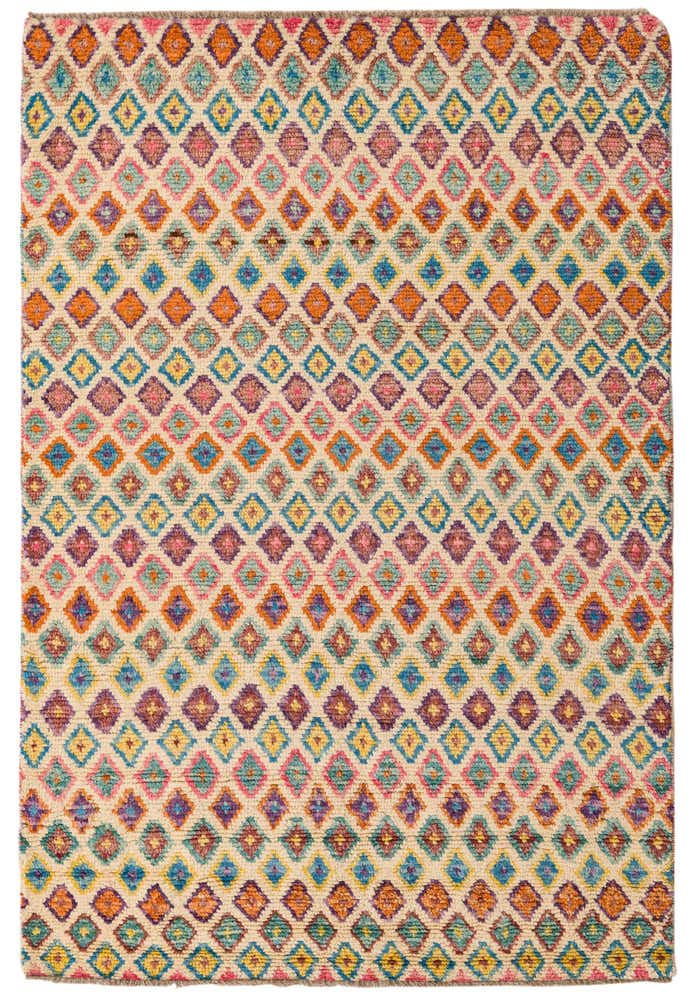 4' 5 x 6' 5 Hand Knotted Balouch Wool Rug