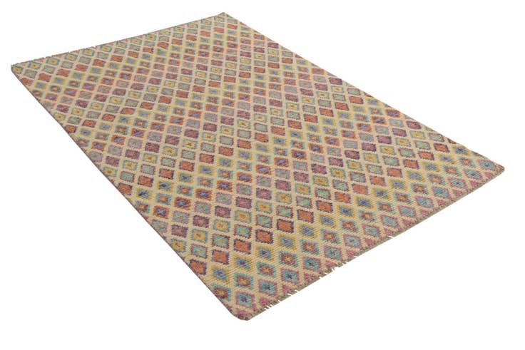 Detail image of 4' 3 x 6' 2 Hand Knotted Balouch Wool Rug