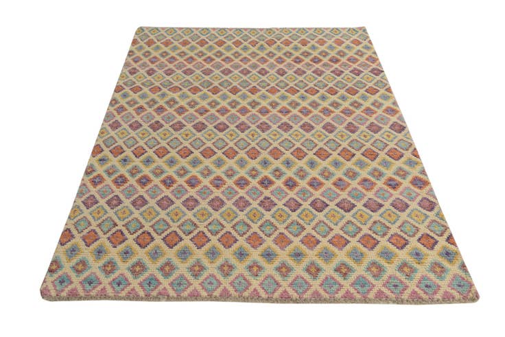 Detail image of 4' 3 x 6' 2 Hand Knotted Balouch Wool Rug