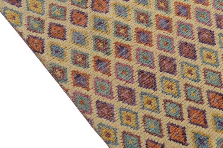 Detail image of 4' 3 x 6' 2 Hand Knotted Balouch Wool Rug