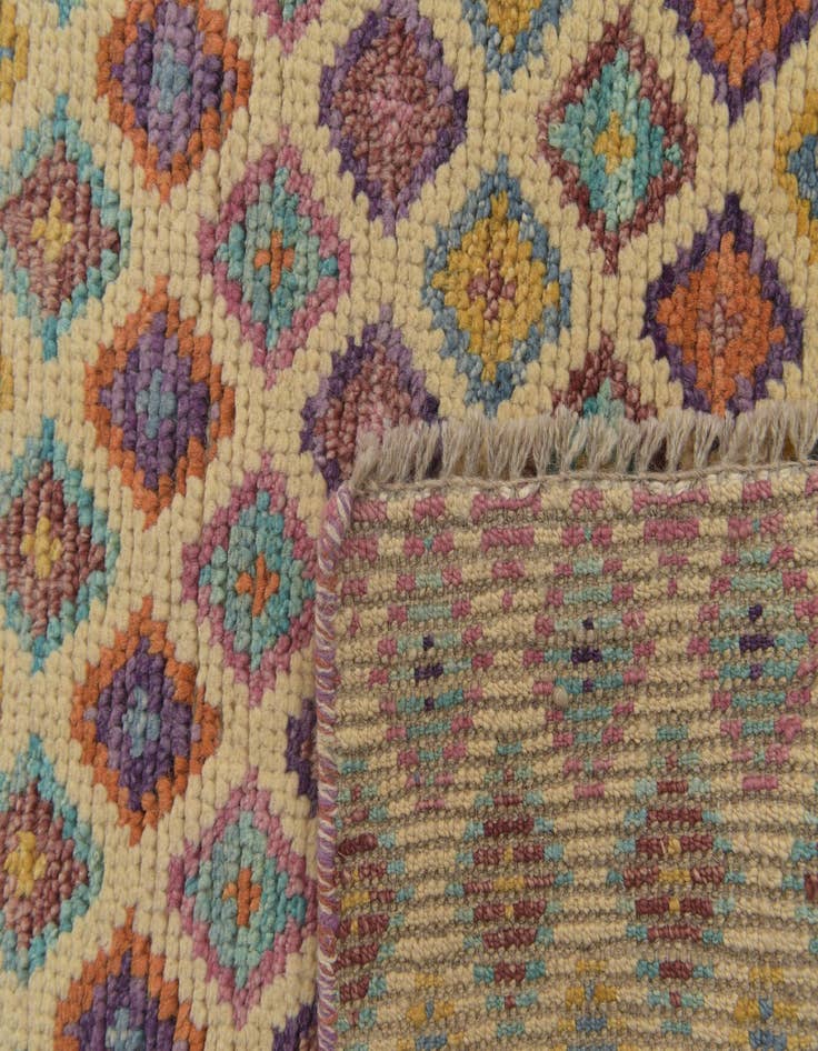 Detail image of 4' 3 x 6' 2  Hand Knotted Balouch Wool Rug