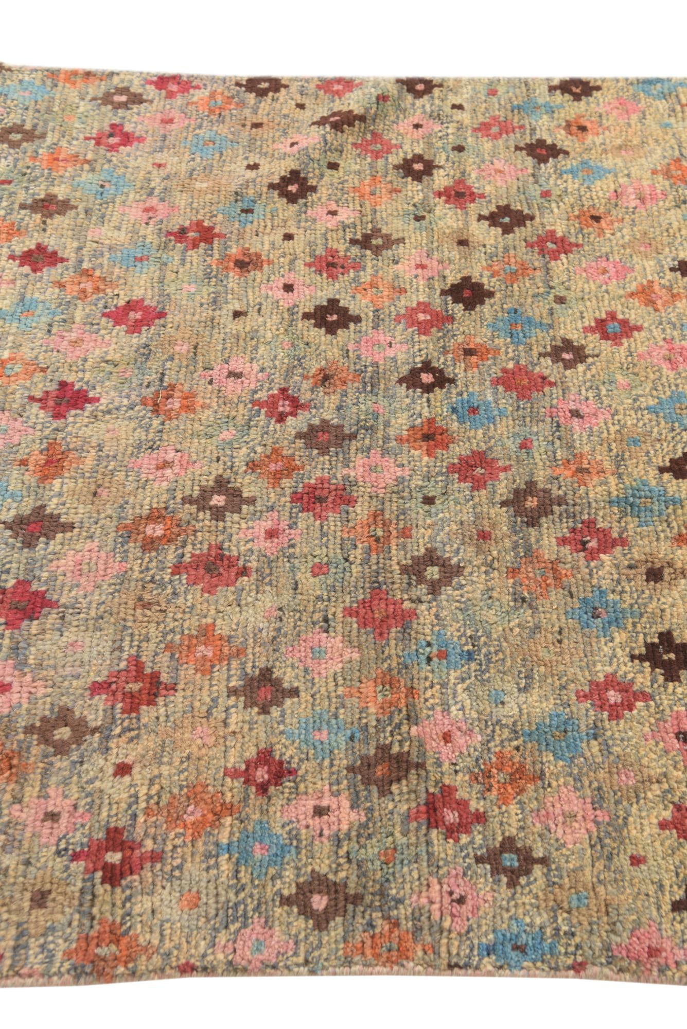 4' x 6' 1 Hand Knotted Balouch Wool Rug