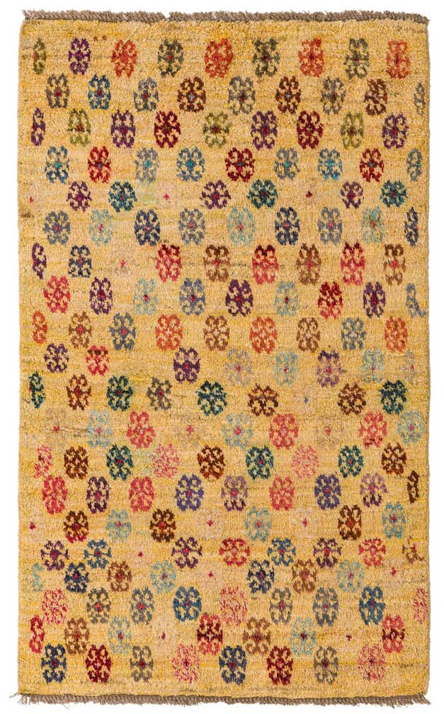 3' 10 x 6' 3 Hand Knotted Balouch Wool Rug