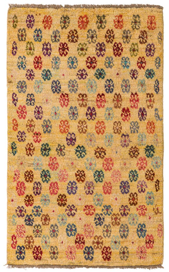 Detail image of 3' 10 x 6' 3 Hand Knotted Balouch Wool Rug
