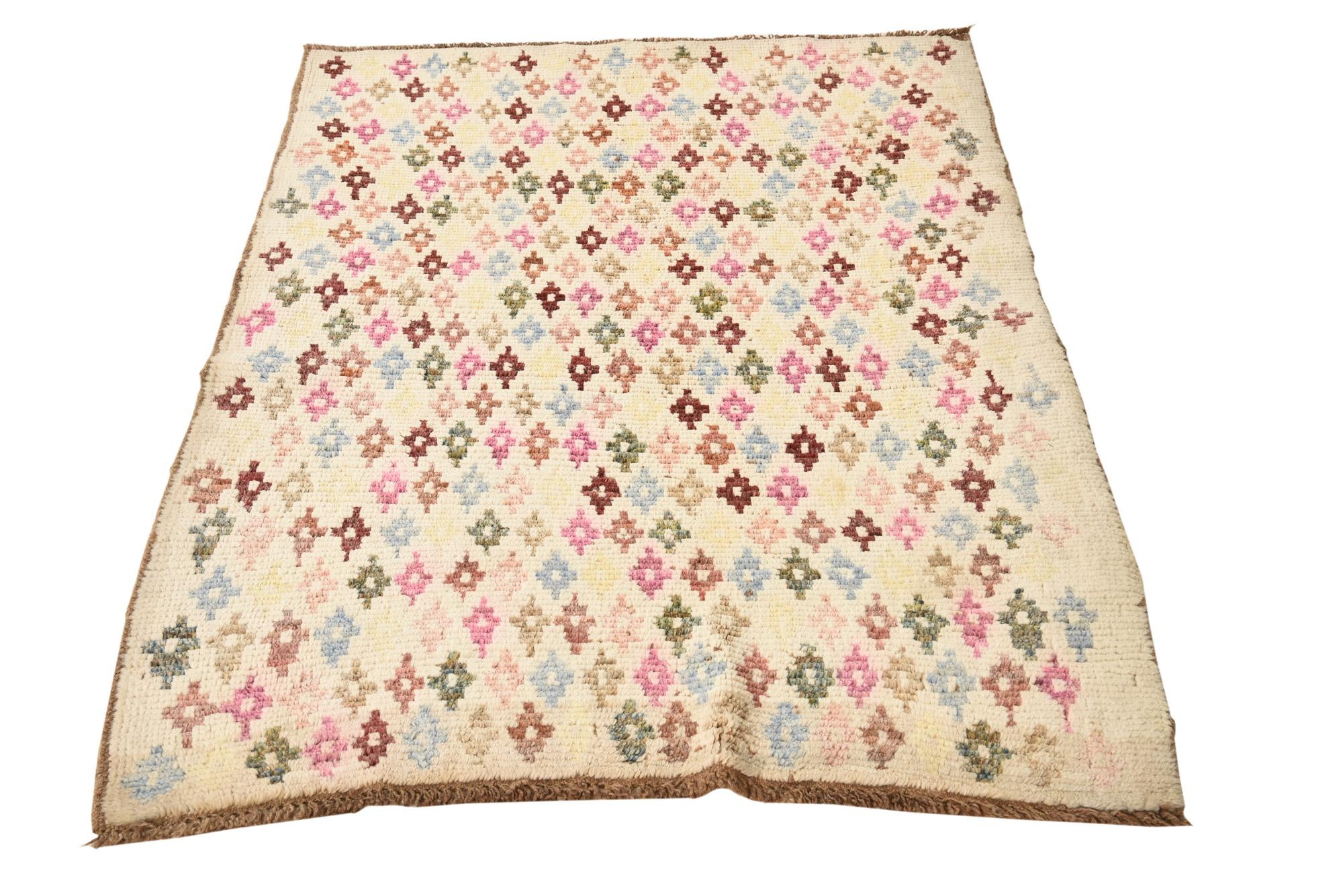 3' 2 x 4' 5 Hand Knotted Balouch Wool Rug