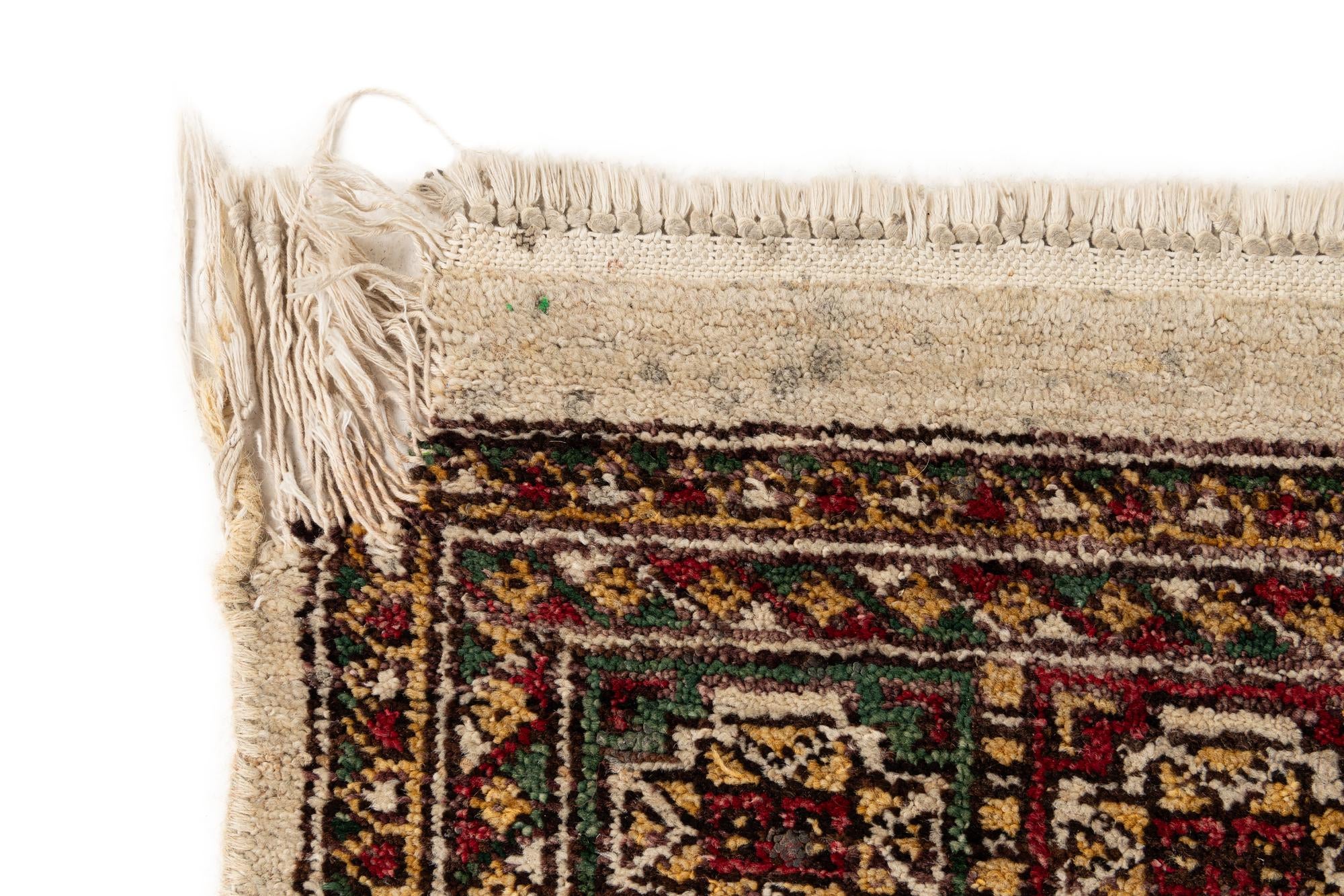 6' 6 x 9' 5 Hand Knotted Balouch Persian Wool Rug