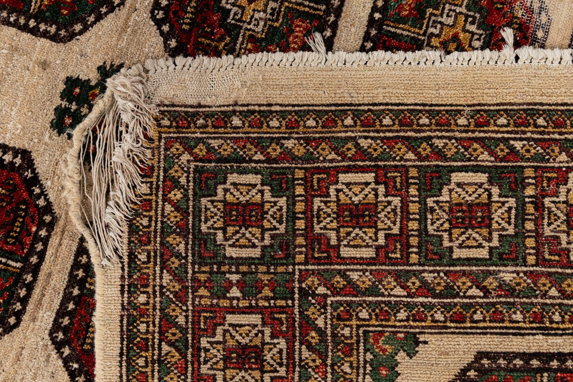 6' 6 x 9' 5 Hand Knotted Balouch Persian Wool Rug