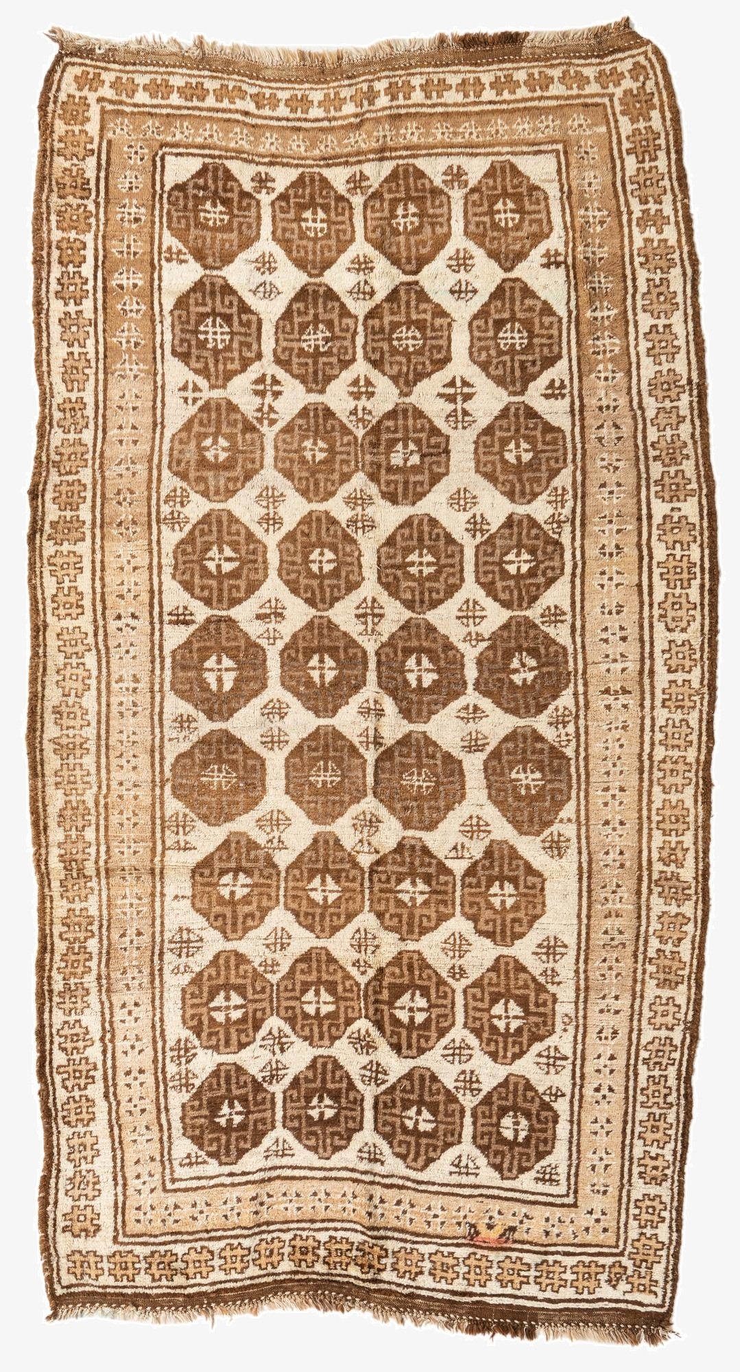 5' 4 x 9' 8  Hand Knotted Balouch Wool Rug