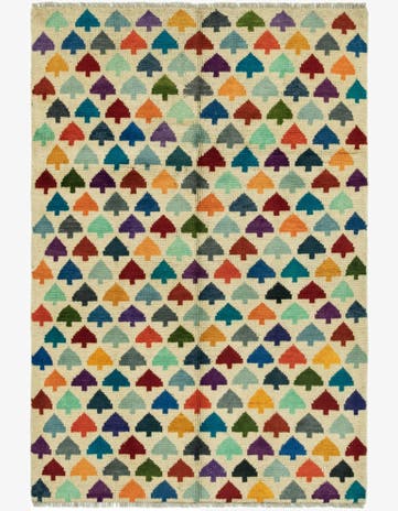 3' 4 x 5' 1 Hand Knotted Balouch Rug