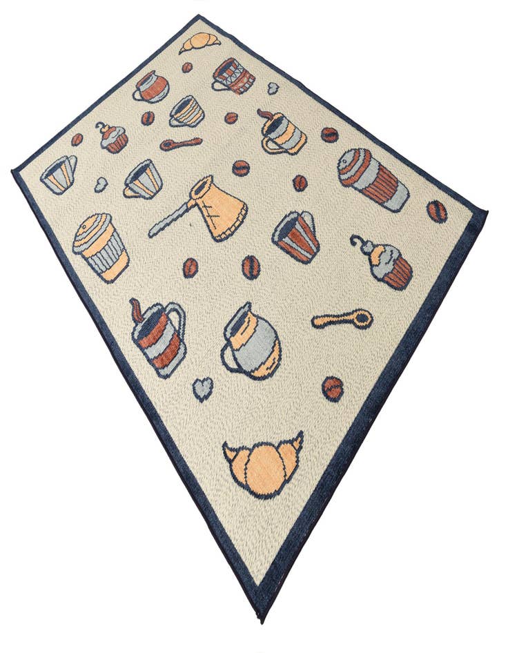 Detail image of 5' x 7' 6  Washable Belize Indoor / Outdoor Rug