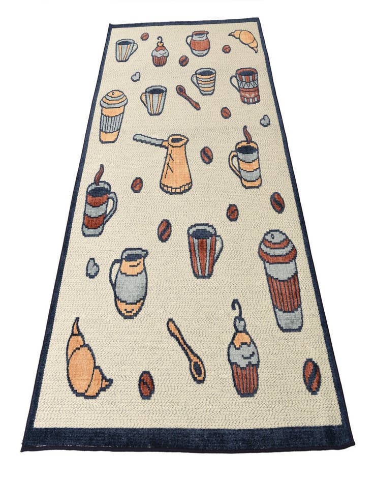 Detail image of 5' x 7' 6  Washable Belize Indoor / Outdoor Rug