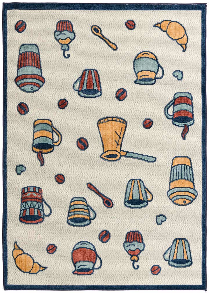 5' x 7' 6 Easy-Clean Belize Indoor / Outdoor Rug