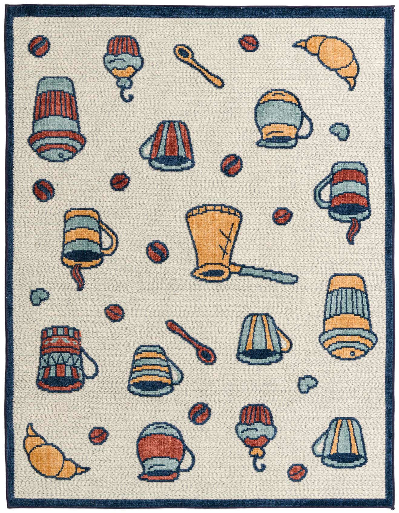 5' x 7' 6 Easy-Clean Belize Indoor / Outdoor Rug