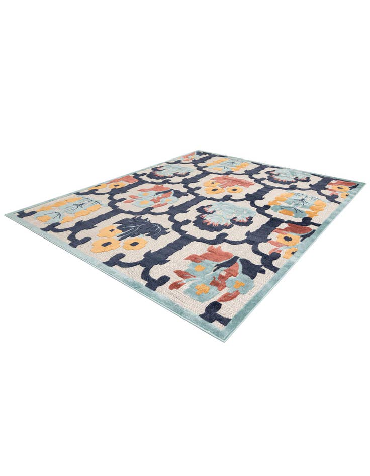 Detail image of 9' x 12' Easy-Clean Belize Indoor / Outdoor Rug