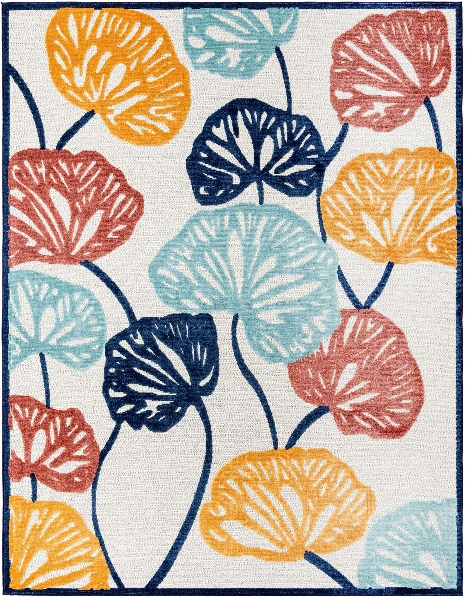 9' x 12' Easy-Clean Belize Indoor / Outdoor Rug